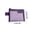 Purple, variant on Vintage Transparent Mesh Coin Purse with Zipper, Multi-Functional Travel Organizer for Small Items, Lightweight & Portable Carry Pouch