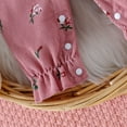 thumbnail image 3 of Vividxx Girls Clothes Outfits Baby Girls Spring Fall Long Sleeve Heart Blouse + Bow Skirt Two Piece Set Fall Outfits Clothing Set 3-6 Months, 3 of 8
