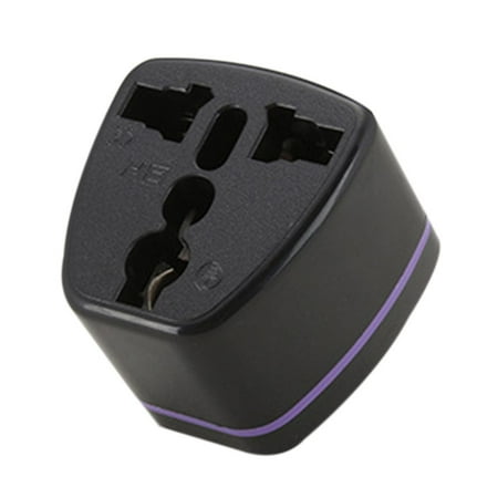 Indian To Us Pin Converter Universal UK AU EU To US Plug USA Europe Travel Wall AC Power Charger Outlet Adapter Converter 2 Flat Socket Pin ()
