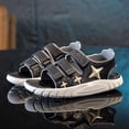 thumbnail image 5 of Gyujnb Kids Star Sport Sandals Adjustable Strap Non- Sole Breathable for Outdoor Beach & Walking,9.5-10 Years, 5 of 9