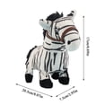 thumbnail image 2 of Realistic Electric Walking Horse Plush Toy, Interactive Stuffed Pony with Sound and Movement, Moving Animal Figure for Gift, Battery Operated Horse, 8in, 2 of 5