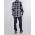 thumbnail image 4 of Visive Mens Flannel Shirts Long Sleeve Big And Tall Heavy Shirt For Men, 4 of 7
