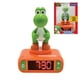 thumbnail image 1 of Reloj despertador con luz nocturna LexiBook Super Mario Yoshi, color rojo y verde, 1 of 7