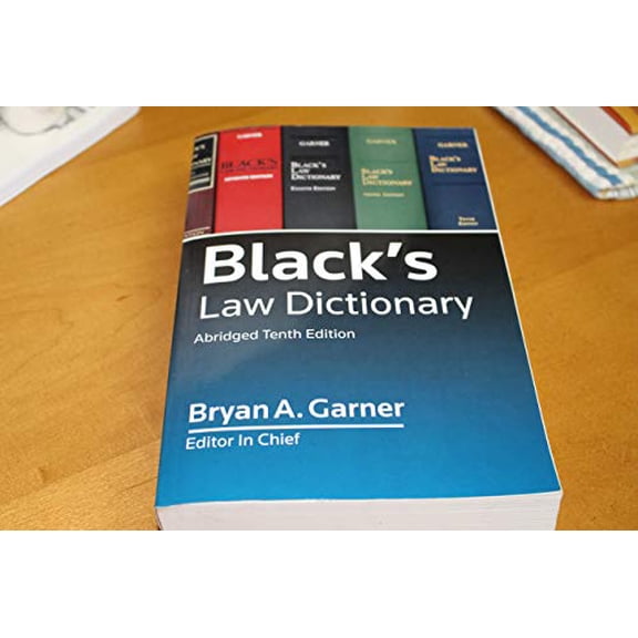Pre-Owned Black’s Law Dictionary, Abridged, 10th Edition (Paperback) 0314642722 9780314642721