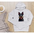 thumbnail image 5 of Patriotic Scottish Terrier Stained Glass Portrait American Flag Hoodie Unisex Merch Hoodies Scottie Dog Lover Gifts - 01010, 5 of 6
