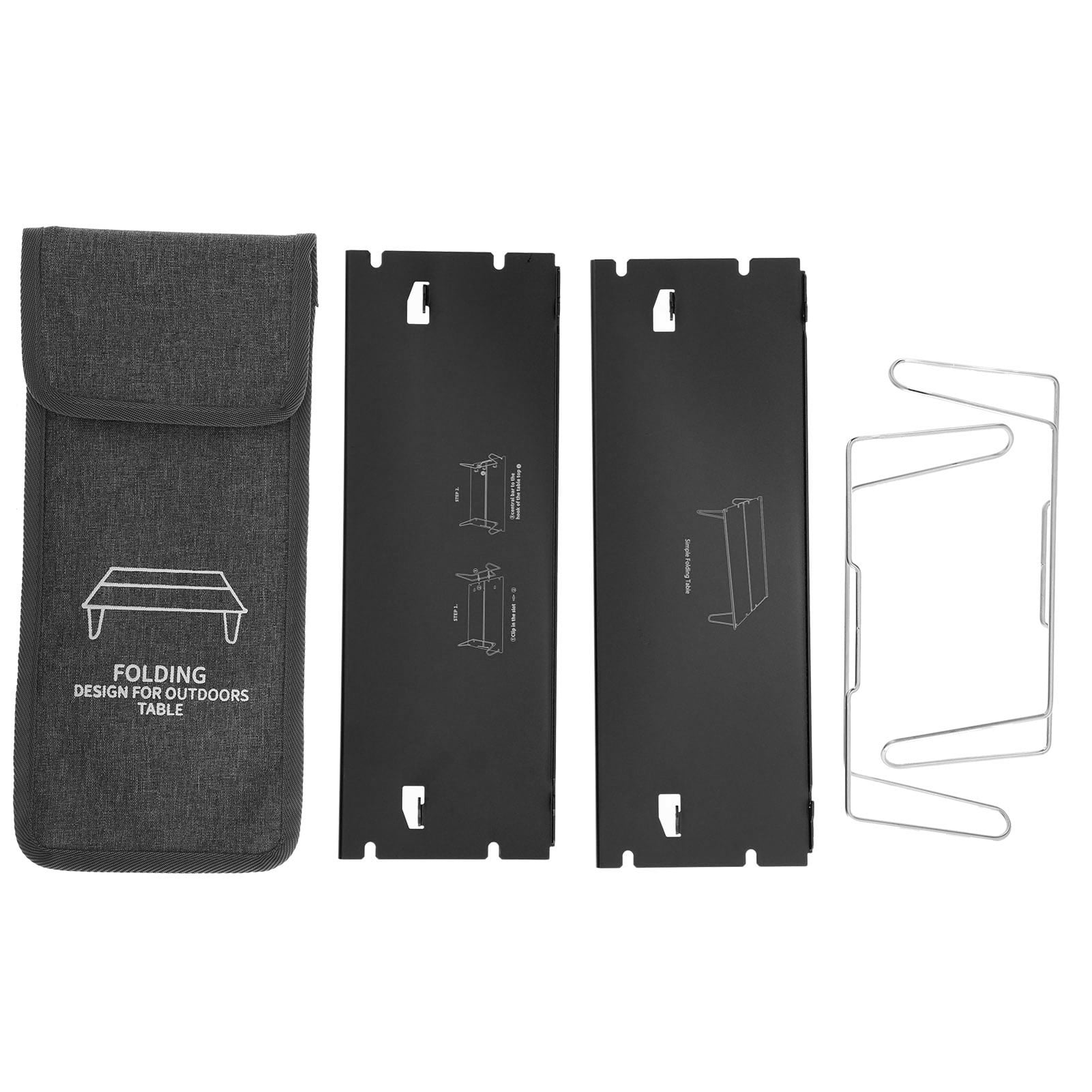 Outdoor Folding Table, Storage Design Picnic Folding Table, For Camping