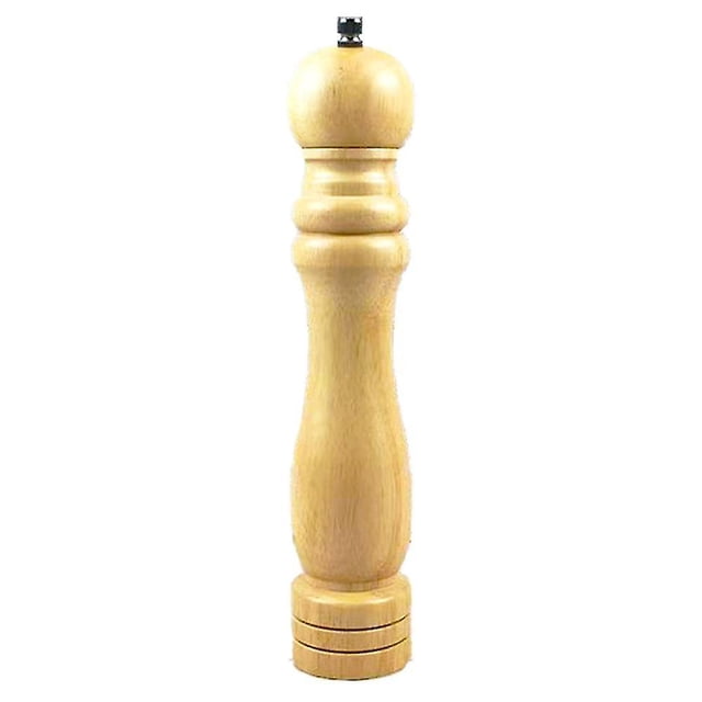 Molinillo de pimienta con núcleo de acero inoxidable de madera, Manual, recién molido, sésamo negro, sal marina, pimienta blanca