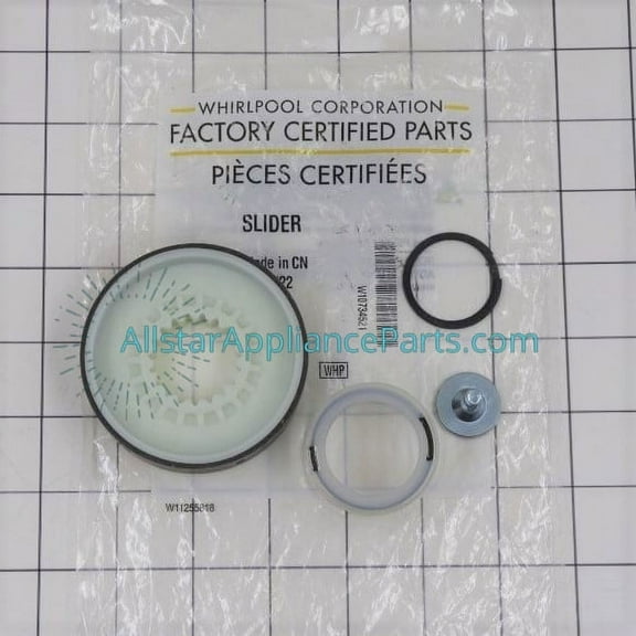 Whirlpool Washing Machine Slider Kit W10734521