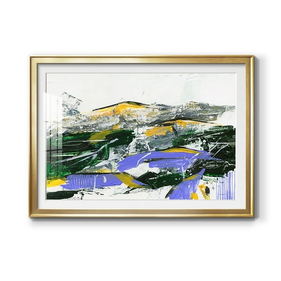 Silent Mountain II Premium Framed Print - Ready to Hang