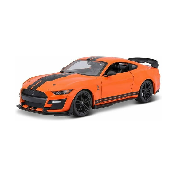 2020 Ford Mustang Shelby GT500 Hardtop, Orange - Showcasts 38532OR - 1/24 Scale Diecast Model Car