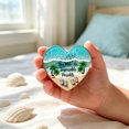 thumbnail image 5 of 2026 Handmade Resin Ocean Pocket Heart, Mini Sea Glass Beach Inspired Ornament, Portable Coastal Themed Pocket Hug Keepsake for Desktop Car Home Decor, Thoughtful Gift for Women Friends, 5 of 6