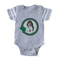 thumbnail image 1 of CafePress - Irish Beagle - Cute Infant Baby Football Bodysuit, 1 of 1