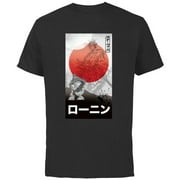 Star Wars: Visions Anime The Duel Ronin and Droid Samurai - Short Sleeve Cotton T-Shirt for Adults - Customized-Black
