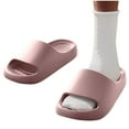thumbnail image 4 of Cloud Slides for Women Pillow Slides Shower Shoes Recovery Slide Sandals Cushion Thick Sole Pillow Slippers Comfortable Indoor and Outdoor Slides, 4 of 9