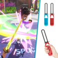 thumbnail image 2 of 12 In 1 Somatosensory Game Kit For Nintendo Switch OLED Wrist Strap Tennis Racket Sword Grip Family Fixness Bundles, 2 of 6