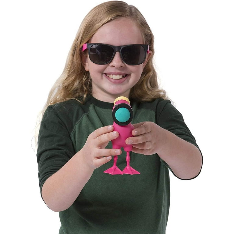 Hog Wild Flamingo Popper Toy - Shoot Foam Balls Up to 20 Feet - 6