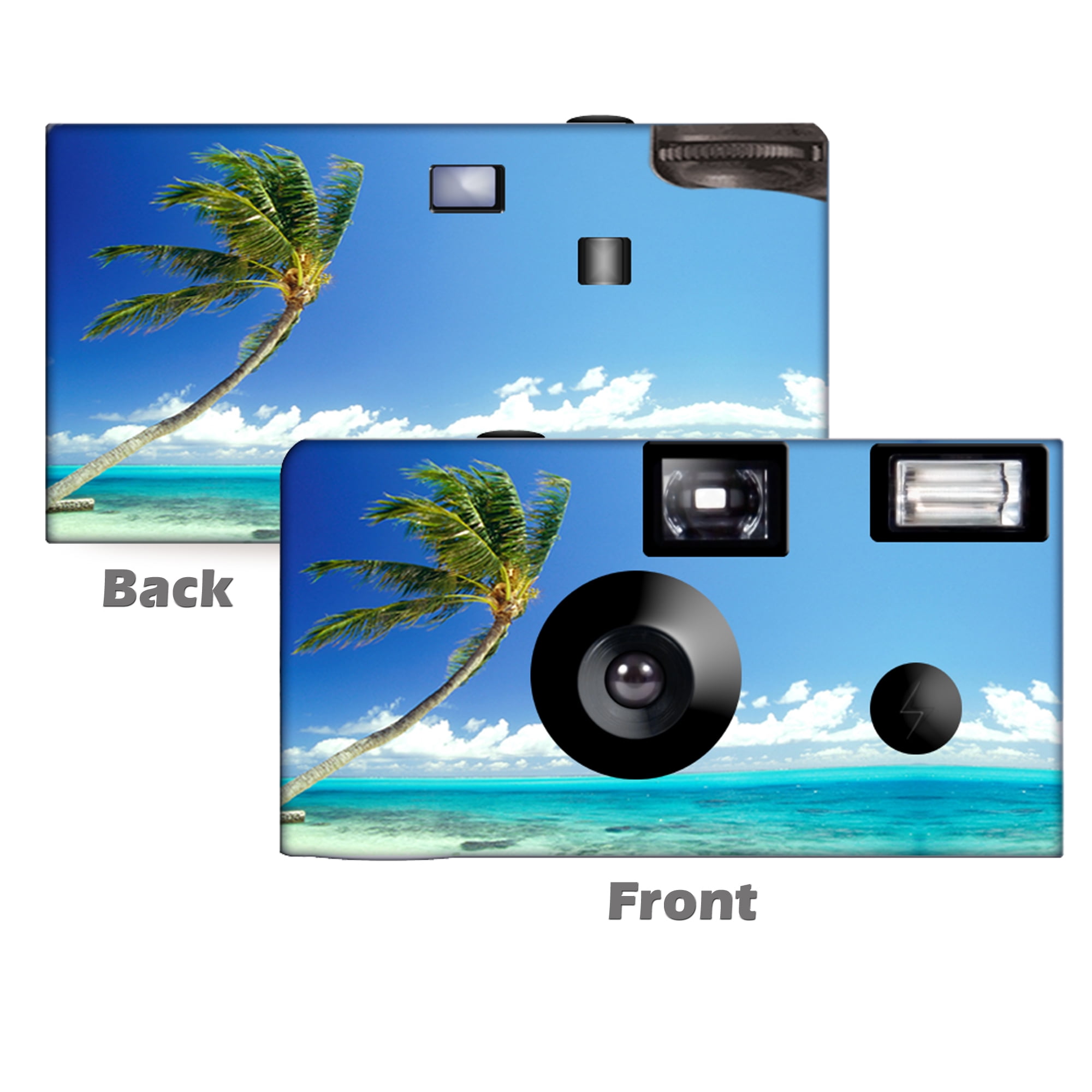 5packOcean Breeze Disposable Camera. Free shipping. Wedding Cameras
