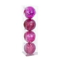 thumbnail image 6 of Vickerman 6" Hot Pink 4-Finish Ball Ornament, 4 per box., 6 of 7