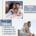 thumbnail image 7 of LHSHID 1 Year Anniversary Wedding Gifts 1st One Year Anniversary Romantic Gifts for Couple Husband Wife First Anniversary Marriage Gifts 1st Year Paper Anniversary Bed Throw Blanket 50"x60", 7 of 7