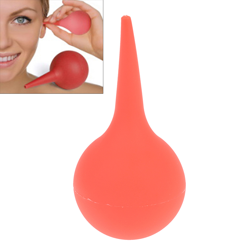 Adult Ear Syringe Bulb Earwax Removal Soft Nasal Aspirator Suction