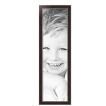 ArtToFrames 9" x 32" Dark Mahogany Silver Picture Frame, 9x32 inch Multi Wood Poster Frame (WOM-5024),  Pack