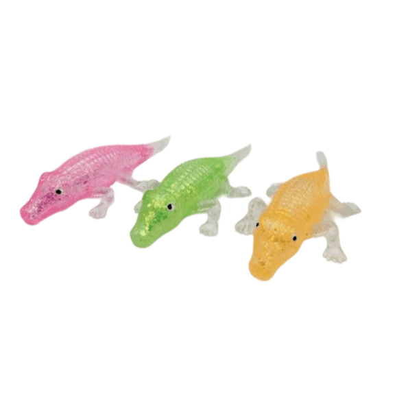 Crocodile Squishy , Gooey Slow Rising Squishy Animal Squeeze for Stress & Anxiety Relief, Fun Sensory, Easter Gifts & Party Favors, Random Color 1Pcs