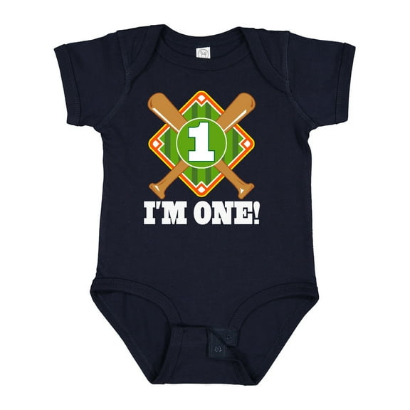 Inktastic 1st Birthday Baseball Party Boys Boys Baby Bodysuit