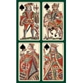 thumbnail image 2 of Gobl, Andreas Benedictus 10x14 Black Ornate Wood Framed with Double Matting Museum Art Print Titled - Spades (Bauern Hochzeit Deck), 2 of 4