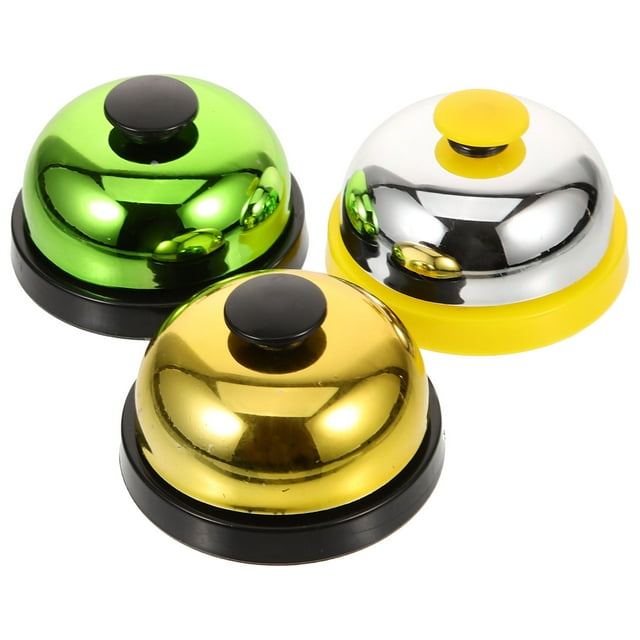WHAMVOX Dog Potty Training 3Pcs Shining Color Style Plastic Potty Training Bells for Dogs and Puppies