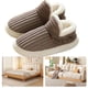 thumbnail image 1 of Pantuflas Mullidas Con Punta Cerrada Y Puntera Felpa Invierno para Hombres Mujeres, 1 of 9