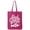 Hot Pink, variant on Reel Great Dad Cotton Canvas Tote Bag