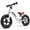 white, variant on ZIFFY 12'' Balance Bicycle for Kids, Toddler Balance Bike with Air Rubber Tires, Adjustable Seat, Lightweight No Pedal Training Bicycle, Gift Bike for 2-6 Boys Girls, White