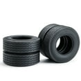 thumbnail image 4 of RCLIONS 4Pcs Rubber Wheel Tires 83*28mm for 1:14 Tamiya Wheel Rim Hubs Tyre RC Crawler Tractor Trailer Cargo Tow Drag Truck Parts, 4 of 11
