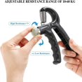 thumbnail image 2 of Hand Muscle Trainers Adjustable Wrist Exerciser (10-60kg) For Hand Press Forearm, 2 of 5