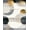 Gray, Pattern 1, variant on ODIKA 4'x6' Machine Washable Non-Slip Area Rug, Modern Round Featuring Grey Gradient and Gold Geometric Overlay High Traffic Rug, Gray, 111777