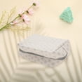 thumbnail image 3 of Bolsas de maquillaje únicas 1 Pc ligera organizador rectangular octagonal para viajes caqui gris poliéster, 3 of 5