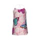 thumbnail image 5 of Moda mujer casual cuello redondo Slim Fit impresión digital malla ahueca hacia fuera las camisetas sin mangas blusa Fridja hjk967, 5 of 6