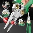 thumbnail image 2 of Treedix 8 in 1 Multi-Function Wire Stripping Pliers with 2 Pcs Mini Coaxial Cable Stripper, Upgrade Wire Strippers Scissors with Electricity Measurement Function for Wire Stripping, Cutting, Crimping, 2 of 7