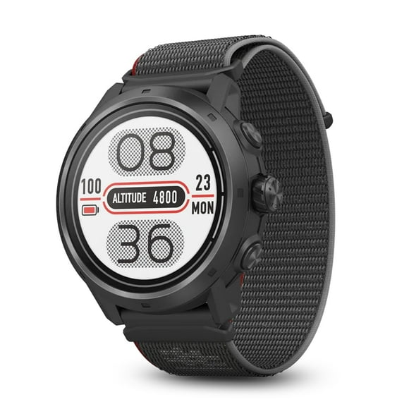 COROS APEX 2 Pro Outdoor GPS Watch, 1.3" Sapphire Titanium, 24-Day Battery Life, Dual-Freq GPS, On-Wrist Navigation, Offline Maps, Heart Rate Monitor, Track Sl