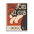 thumbnail image 5 of Stupell Industries Stallions Jazz Club Retro Abstract Horse Chicago Illinois, 24 x 30, Design by Daphne Polselli, 5 of 5