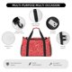 thumbnail image 4 of Balery Beef2 Bolsa de Gimnasio para Mujeres, Bolsa de Viaje con Bolsillo Húmedo, Bolsa de Fin de Semana para Mujeres, Bolsa de Viaje Resistente al Agua, 4 of 7