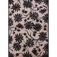 thumbnail image 1 of Ahgly Company Machine Washable Indoor Rectangle Industrial Modern Charcoal Black Area Rugs, 7' x 9', 1 of 7