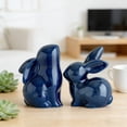 thumbnail image 6 of Ceramic Bunny Ornament Elegant Pair Decor Living Room Study Shelf Coffee Table Housewarming Gift, 6 of 8