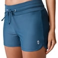 thumbnail image 3 of Free Country Women's Drawstring Swim Short Slate XS, 3 of 3