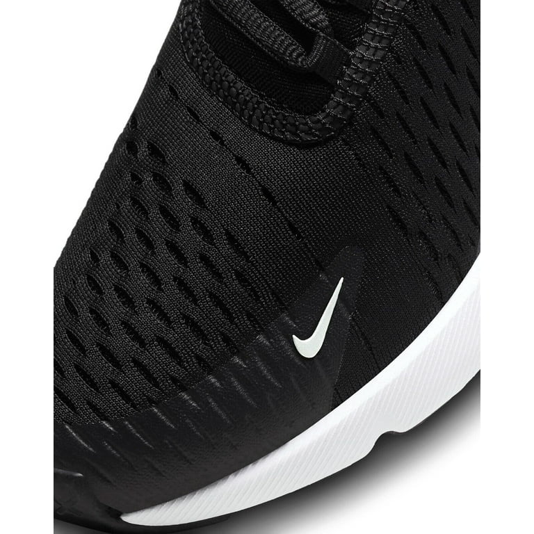 Women's Nike Air Max 270 Black/Metallic Silver-Phantom