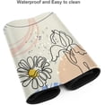 thumbnail image 4 of Modern Boho Abstract Geometric Floral Mouse Pad - XL Large Mousepad, Long Extended Big Keyboard Pads, Table Accessories for Gaming and Office PC Laptop, 31.5x11.8 Inch, 4 of 6