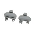 thumbnail image 4 of 2pcs clips de visor de sol gris 8e0857562a Reemplace directamente los accesorios automáticos 8E0857561 8U0857562 para A3 Q3 Q5 RS3, 4 of 8