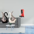 thumbnail image 2 of Elegante Figura De Cisne Moai, Escultura De Resina Cerámica Para Escritorio, Estantería De Aniversario Y Dormitorio, Colección De Adornos Retro., 2 of 8