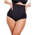 thumbnail image 3 of Bali Comfort Revolution® High Waist Brief Black 2XL Women's, 3 of 7