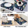 thumbnail image 4 of Washable Rubber Pioneer Dish Drying Mats for Kitchen Counter Home Large Coffee Bar Pad Accessories and Decor for Utensils Stemware 23.5''x15.5'', 4 of 7